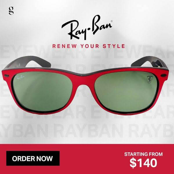 examples of colour theory in graphic design smoothie rayban.jpg